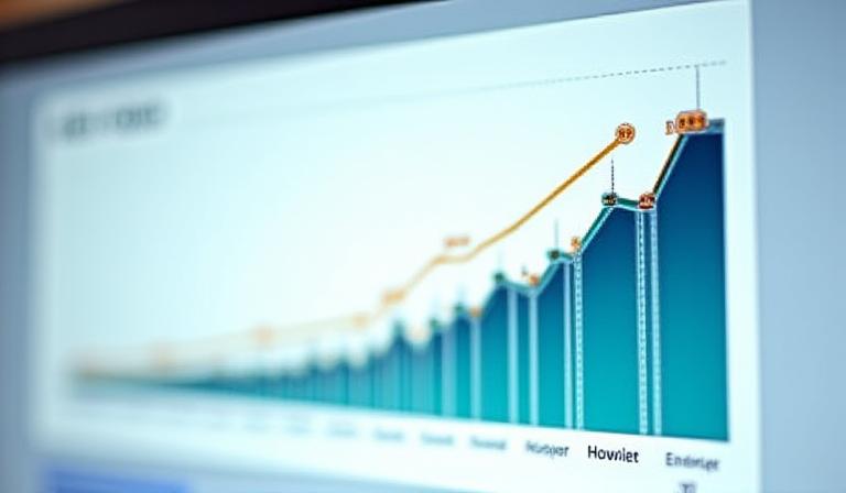 A chart showing improved power output consistency for the rowing team.