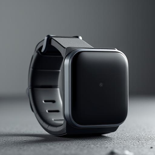 A sleek product shot of the Nezumi TRACKER Pro wearable device.